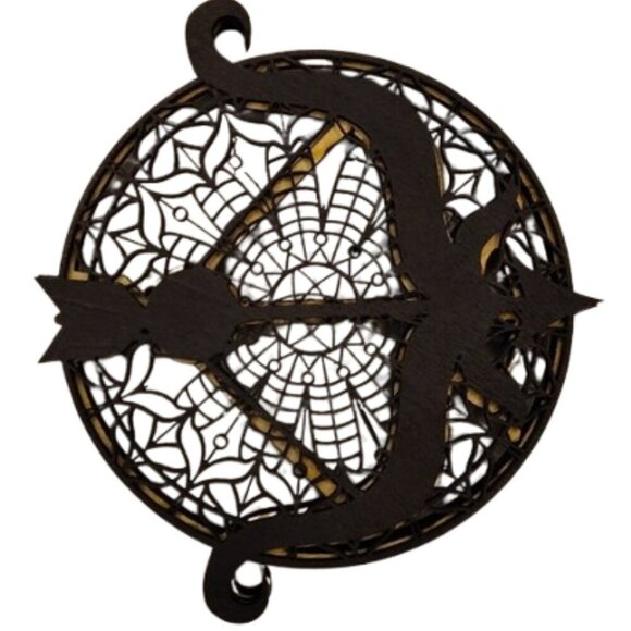 Sagittarius Zodiac Sign Layered Design Refrigerator magnet. - Picture 3 of 3